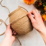 Cum să decorezi cu obiecte din fibre naturale